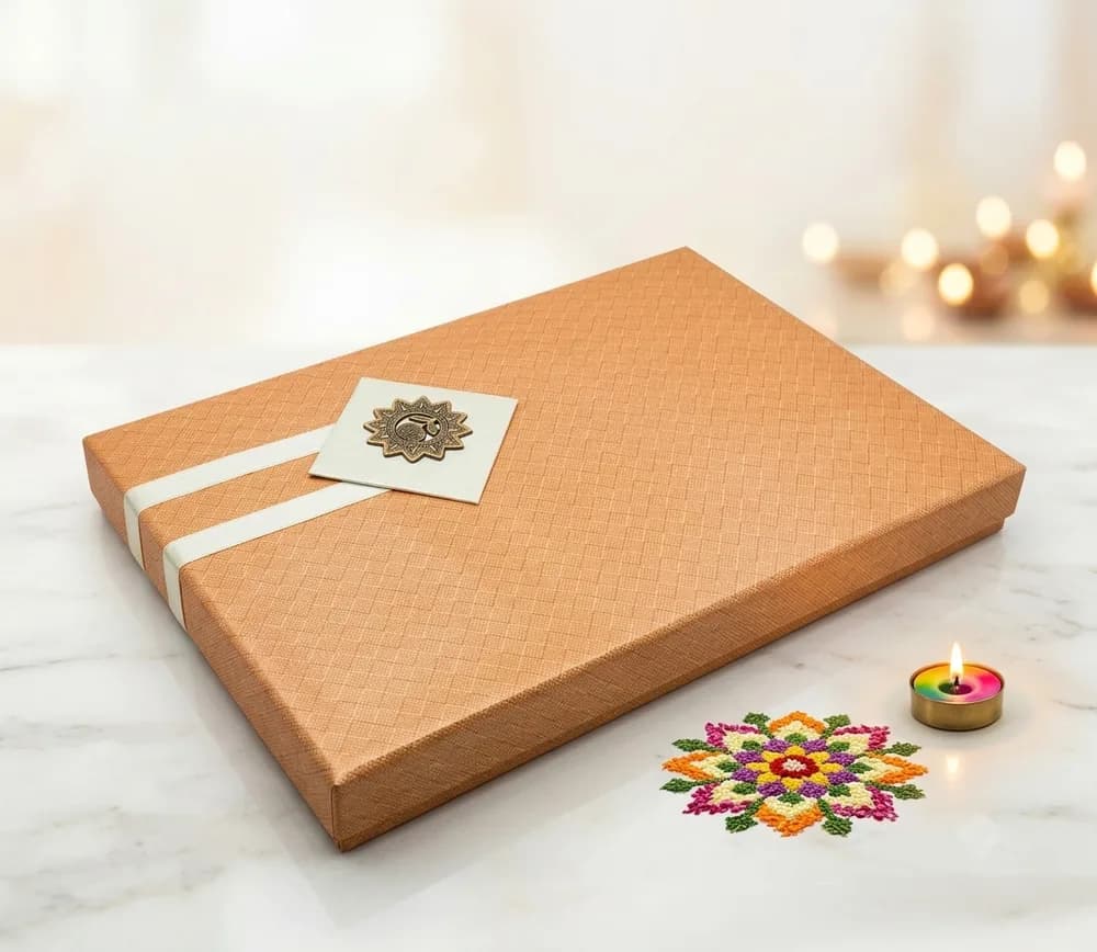 Design 132 — Kappa Box, 10×15 in · 600 g · 6 khana