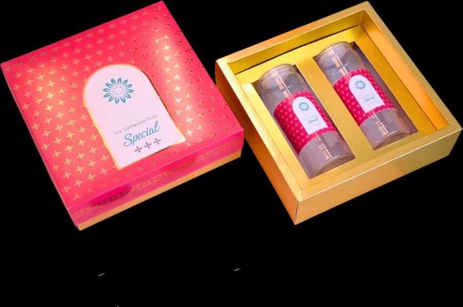 Design 1679 — Jar Box, 2 Jar · 400–500 g