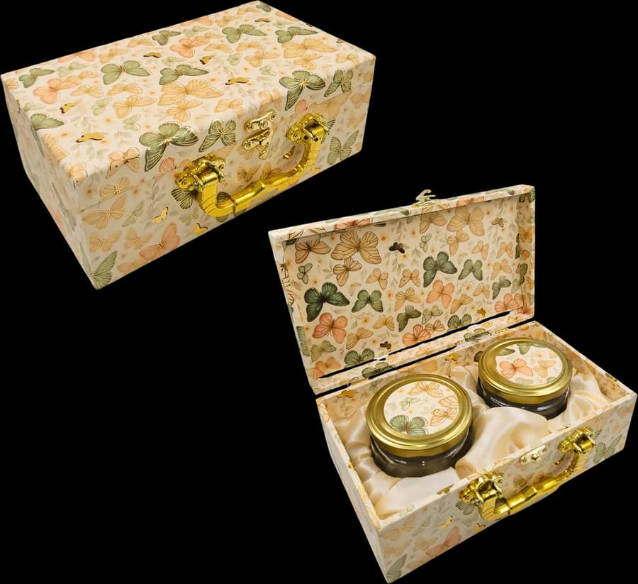Design 517 — Jar Box, 2 Jar · 300–350 g