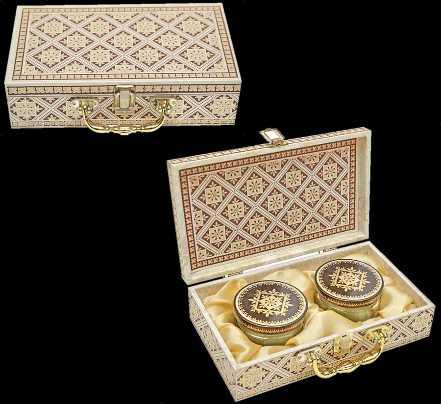 Design 216-A — Jar Box, 2 Jar · 150–200 g