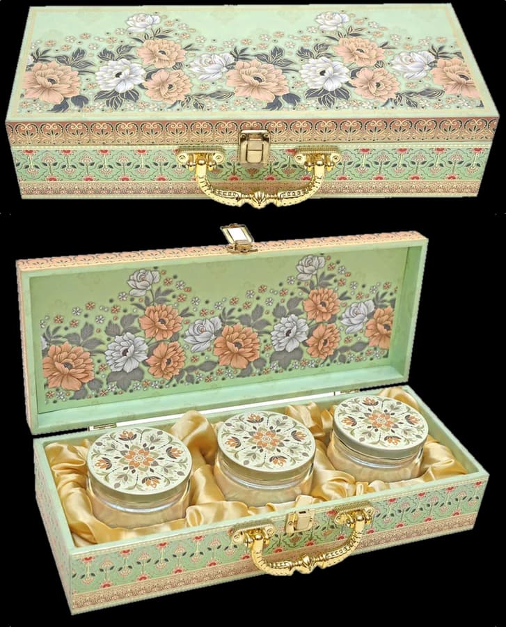 Design 226-B — Jar Box, 3 Jar · 400–525 g