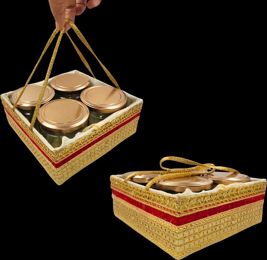 Golden — Jar Box, 4 Jar · 600–700 g