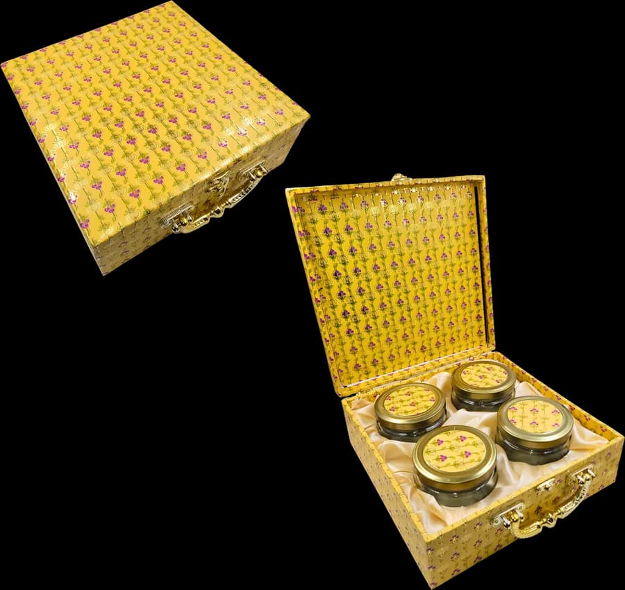 Design 512 — Jar Box, 4 Jar · 600–700 g