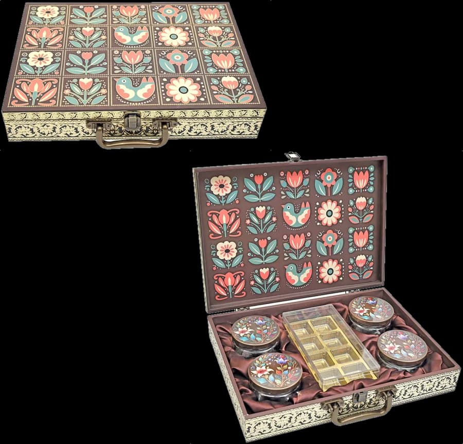 Design 216-B — Jar Box, 4 Jar · 300–400 g