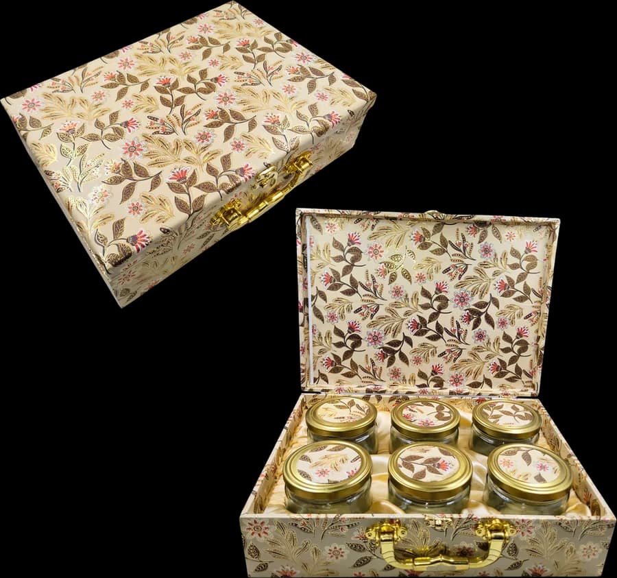 Design 515 — Jar Box, 6 Jar · 900–1050 g