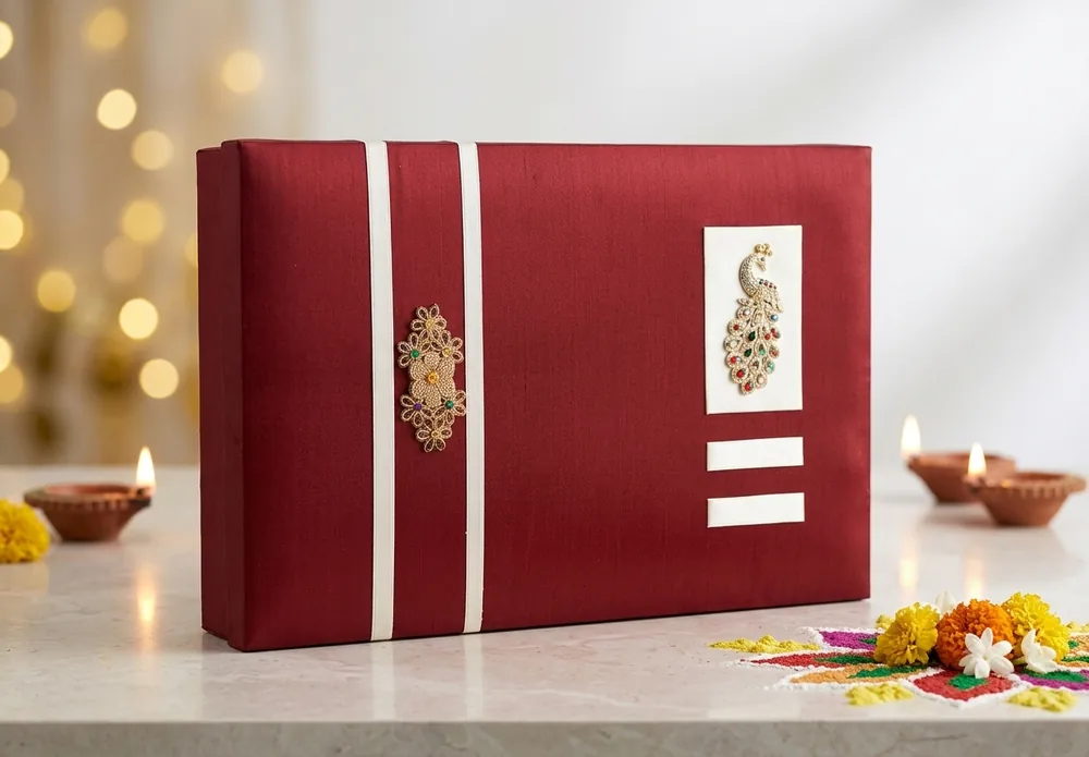 Design 2 — Kappa Box, 12×18 in · 1.2 kg · 6 khana