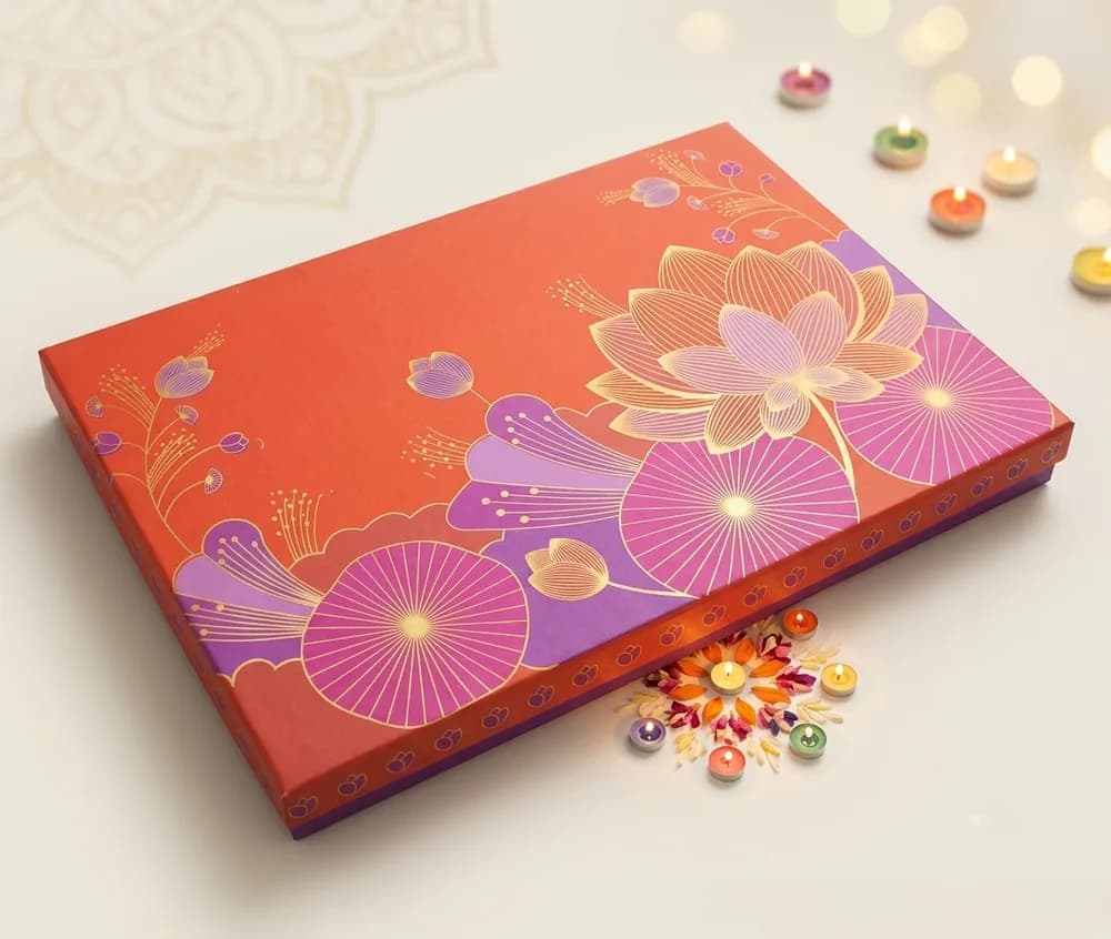 Design M4 — Kappa Box, 10×15 in · 600 g · 6 khana