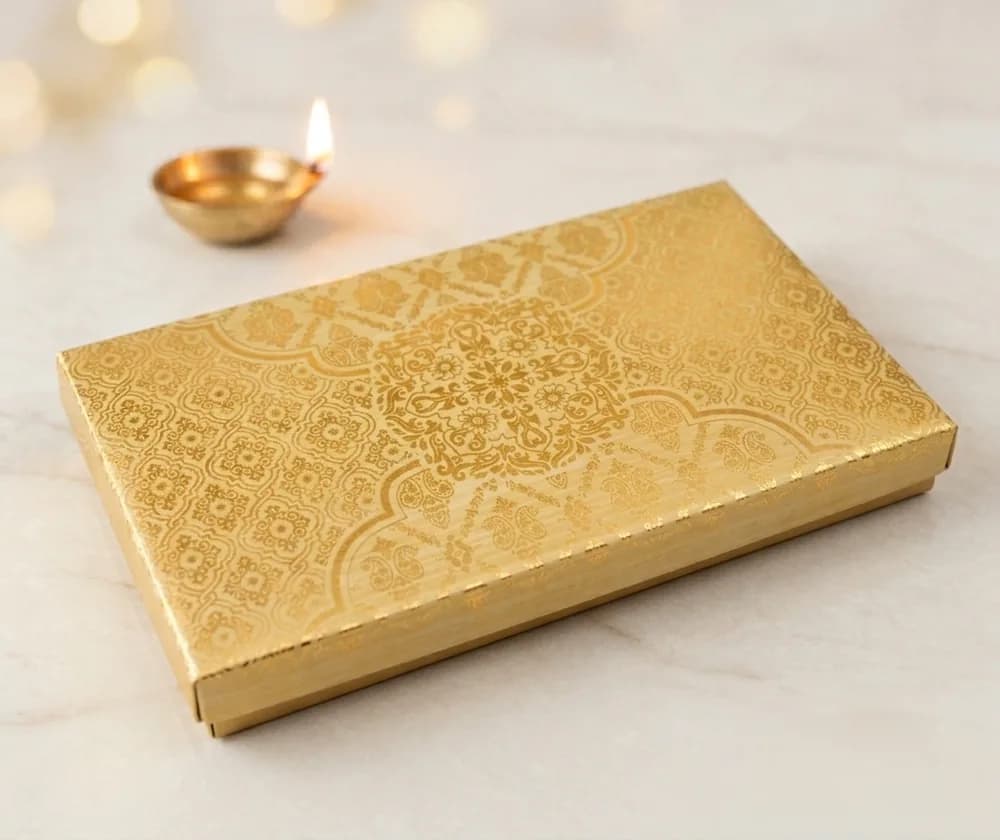 Design 102 — Kappa Box, 6×10 in · 200 g · 4 khana