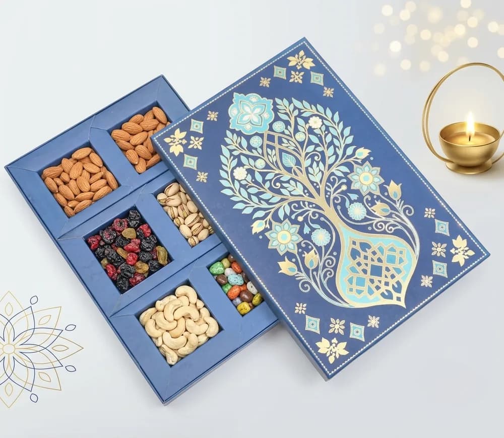 Design 1056-A — Kappa Box, 10×15 in · 600 g · 6 khana
