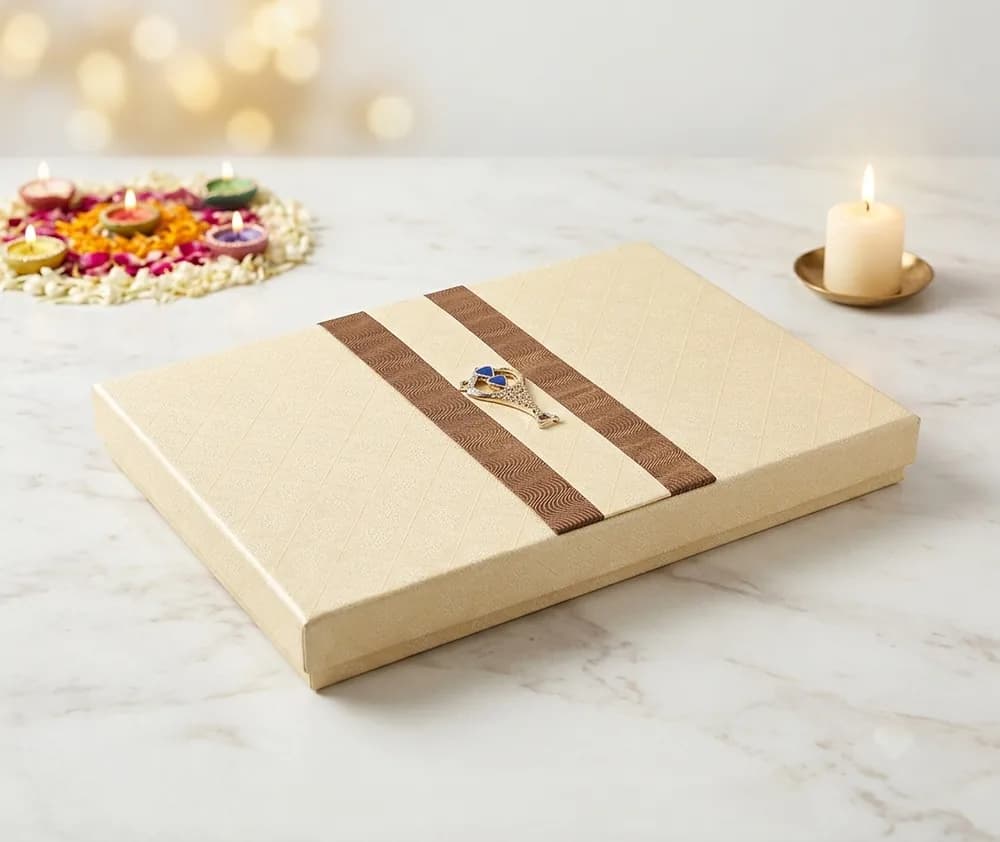 Design 131 — Kappa Box, 10×15 in · 600 g · 6 khana