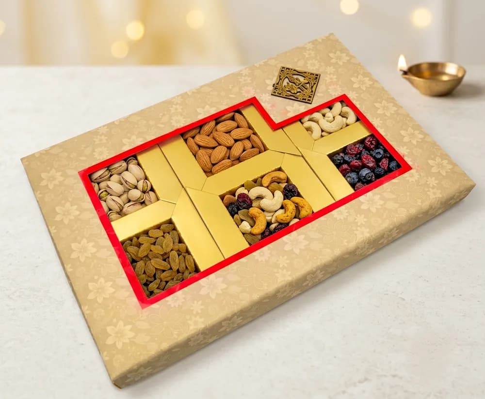 Design W-125 — Kappa Box, 8×12 in · 300 g · 6 khana
