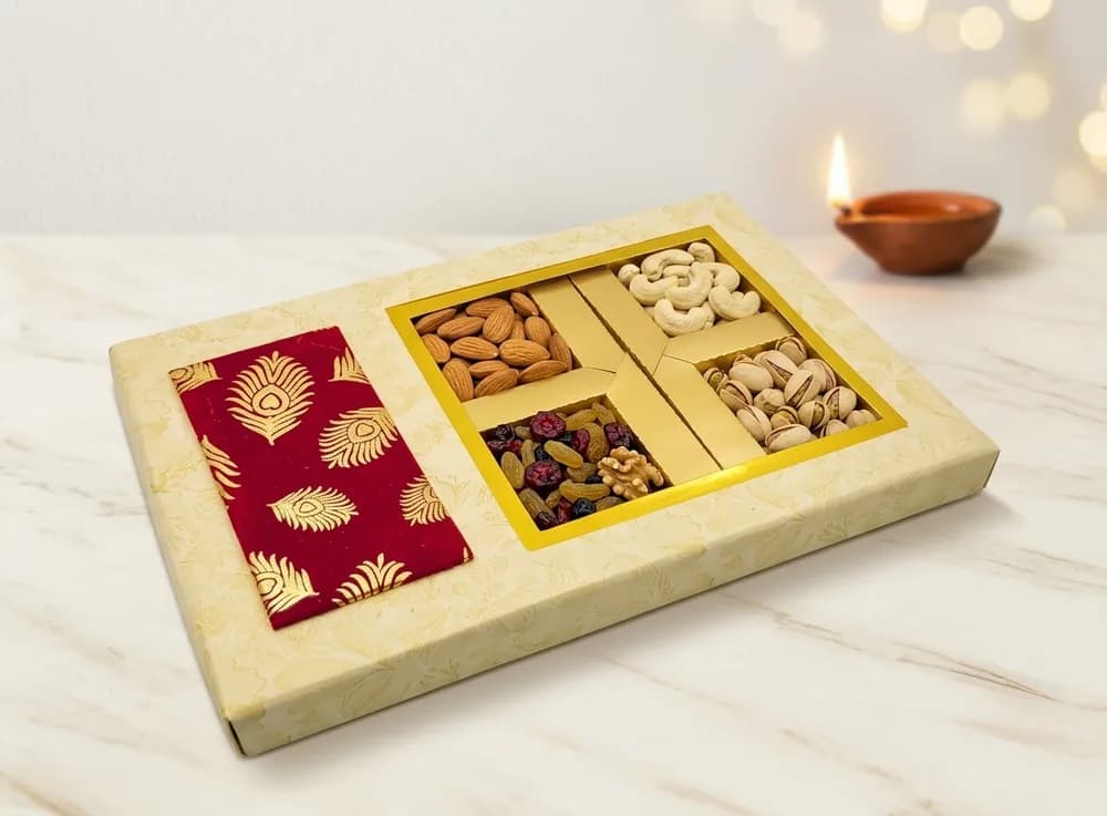 Design W-492 — Kappa Box, 8×12 in · 300 g · 6 khana