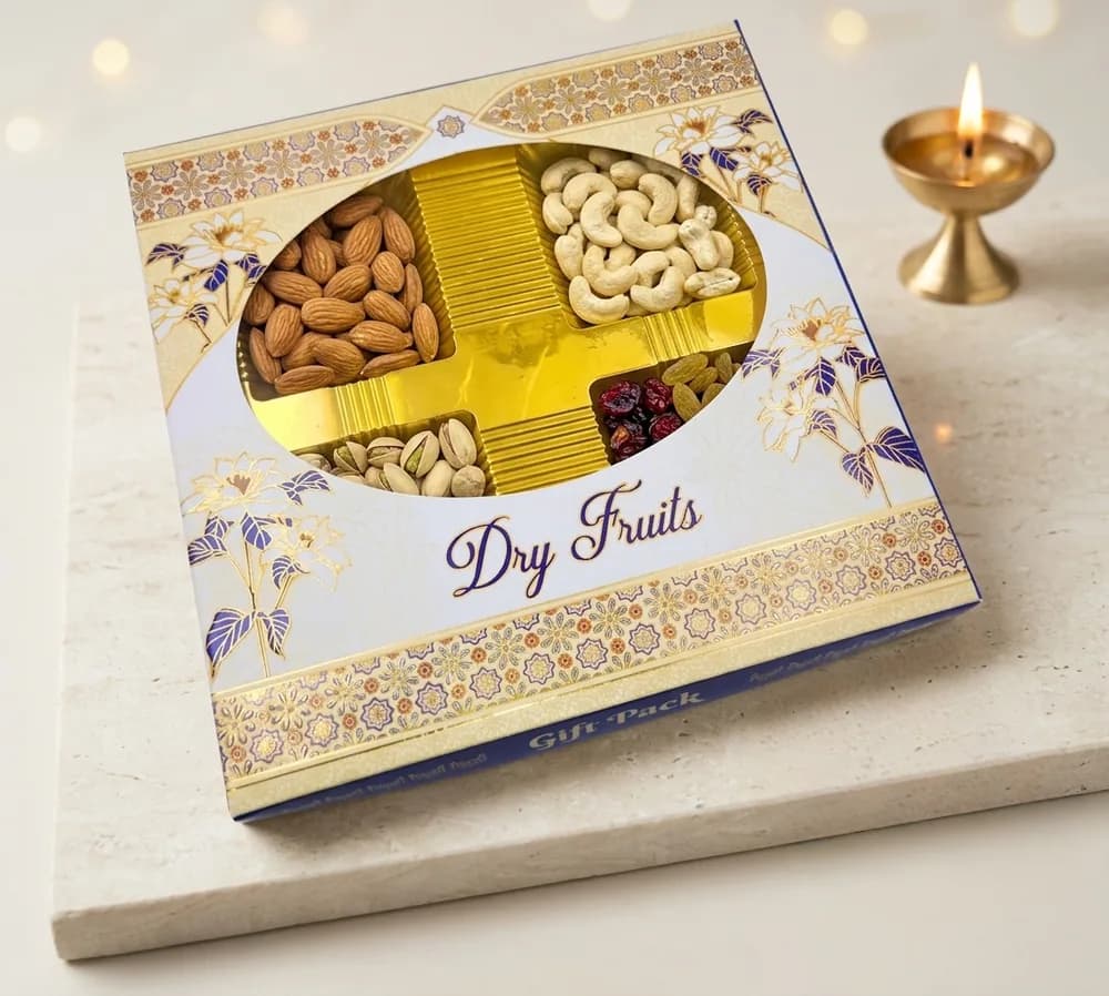 Design RD-4 — Kappa Box, 10×10 in · 400 g · 4 khana