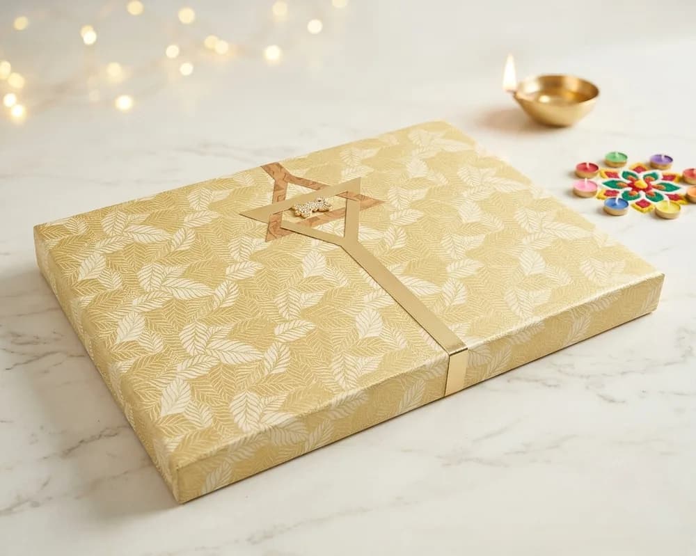 Design 430 — Kappa Box, 10×15 in · 600 g · 6 khana