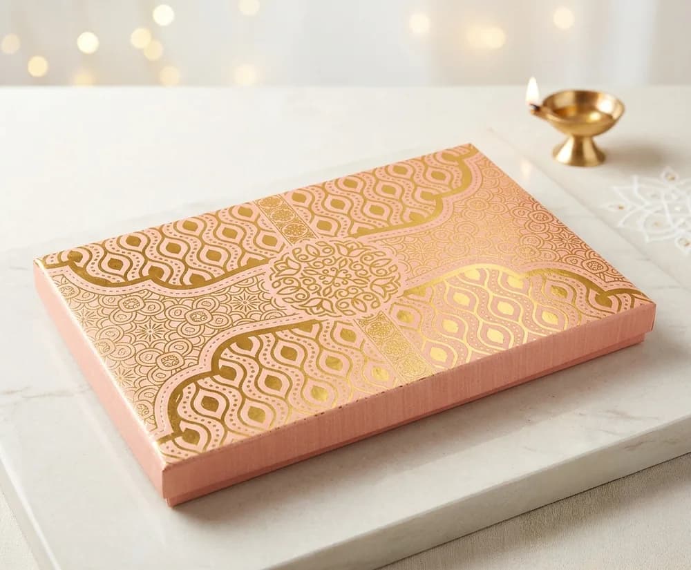 Design 105 — Kappa Box, 8×12 in · 300 g · 6 khana