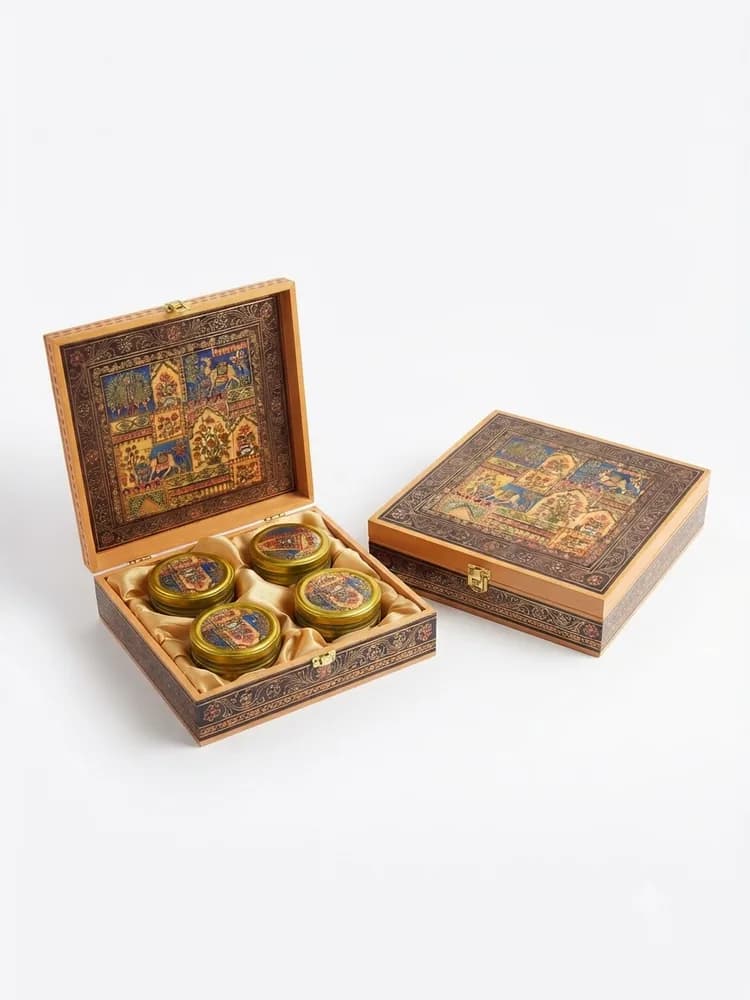 Design F-42 — Jar Box, 4 Jar · 400 g