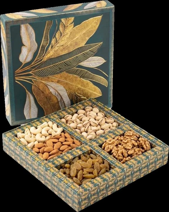 Design 484 — Kappa Box, 10×10 in · 400 g · 4 khana