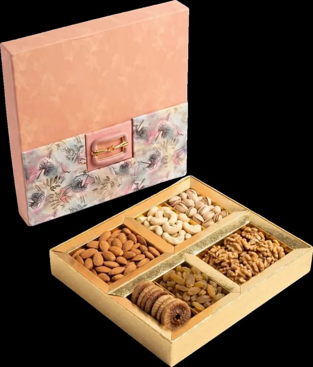 Design 922 — Kappa Box, 10×10 in · 400 g · 4 khana