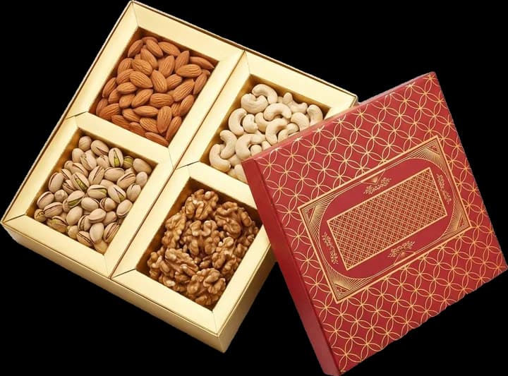 Design 103 — Kappa Box, 8×8 in · 200 g · 4 khana