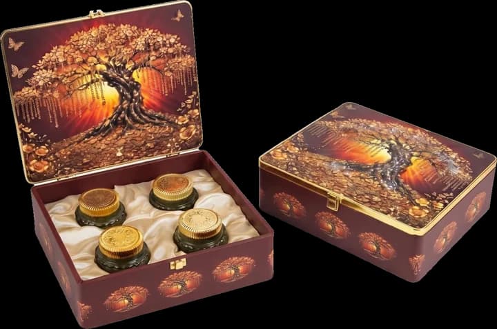 Tree — Jar Box, 4 Jar · 600 g